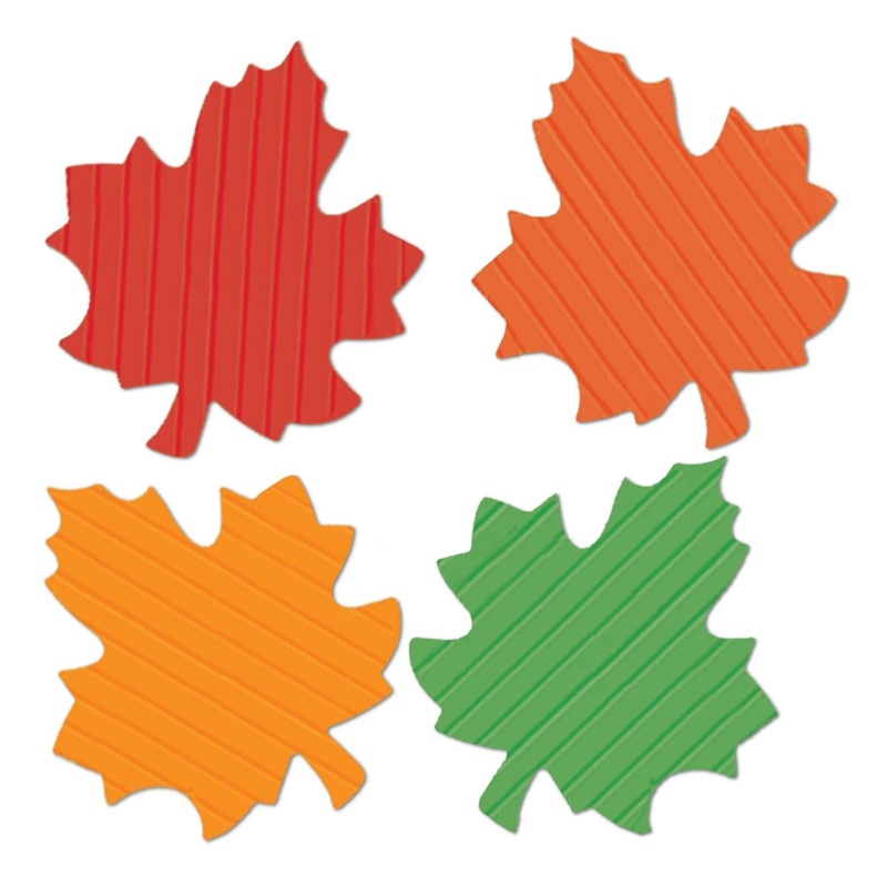 576 Piece Beistle Thanksgiving Tissue Autumn Leaves
