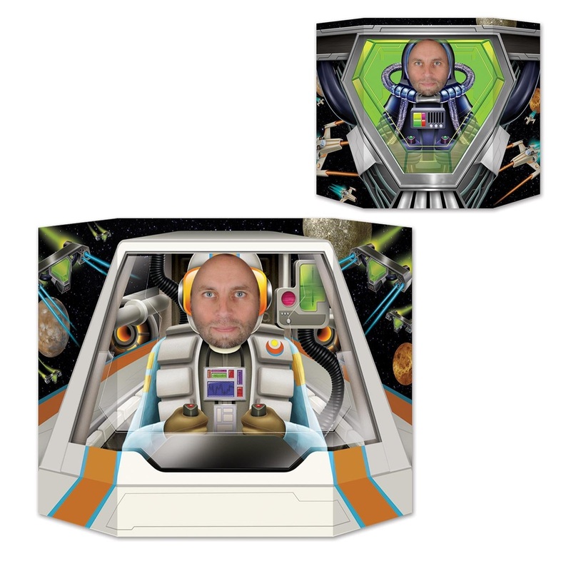 6 Pack Beistle Space Pilot Party Photo Prop