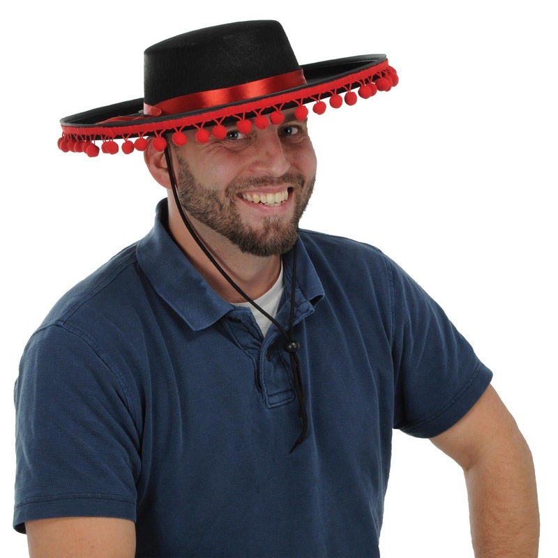 6 Pack Beistle Fiesta Felt Spanish Hat