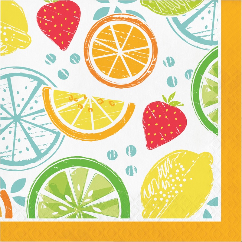 Tutti Frutti 2 Ply Luncheon Napkin (16/Pkg)