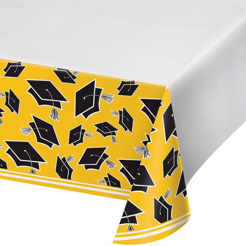 Yellow Graduation Table Cover