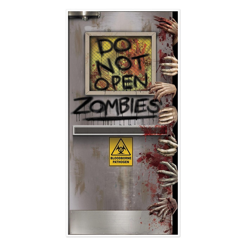 12 Pack Beistle Halloween Zombies Lab Door Cover