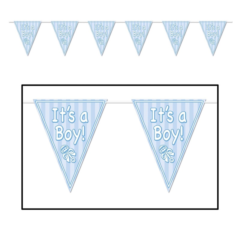 12 Pack Beistle It's A Boy! Pennant Banner