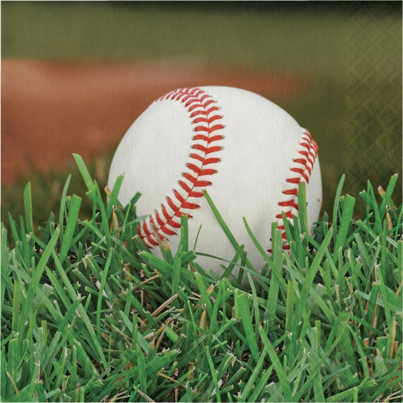 216 pc Bulk Baseball Luncheon Napkins