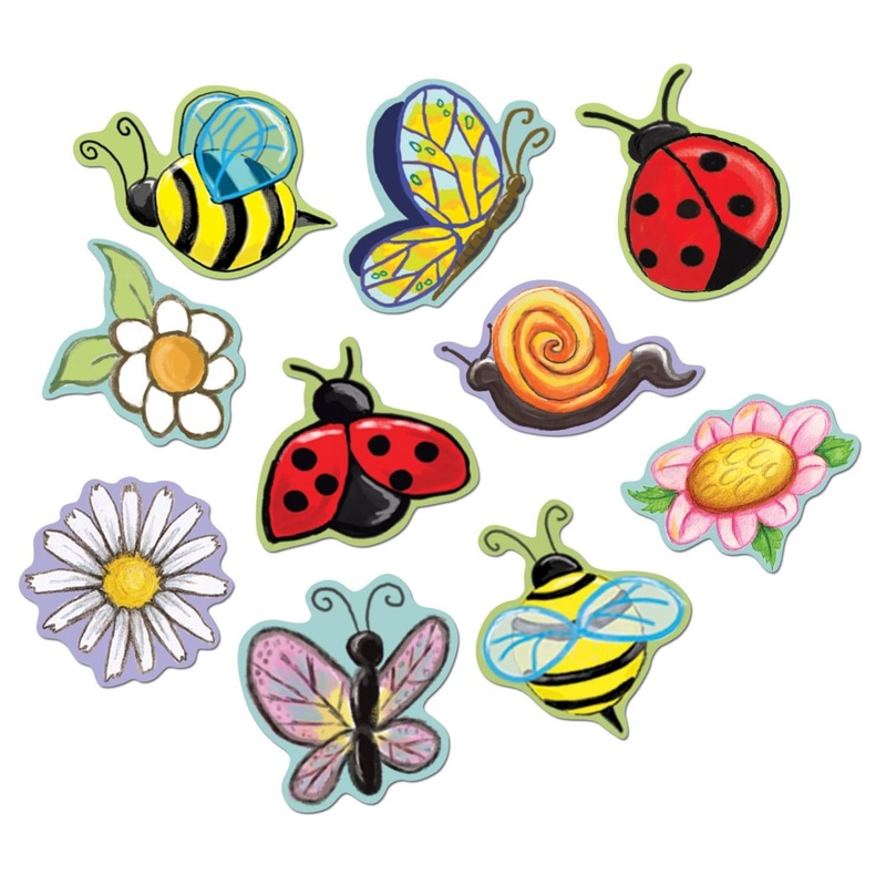 240 Pack Beistle B Is For Baby Message Cutouts