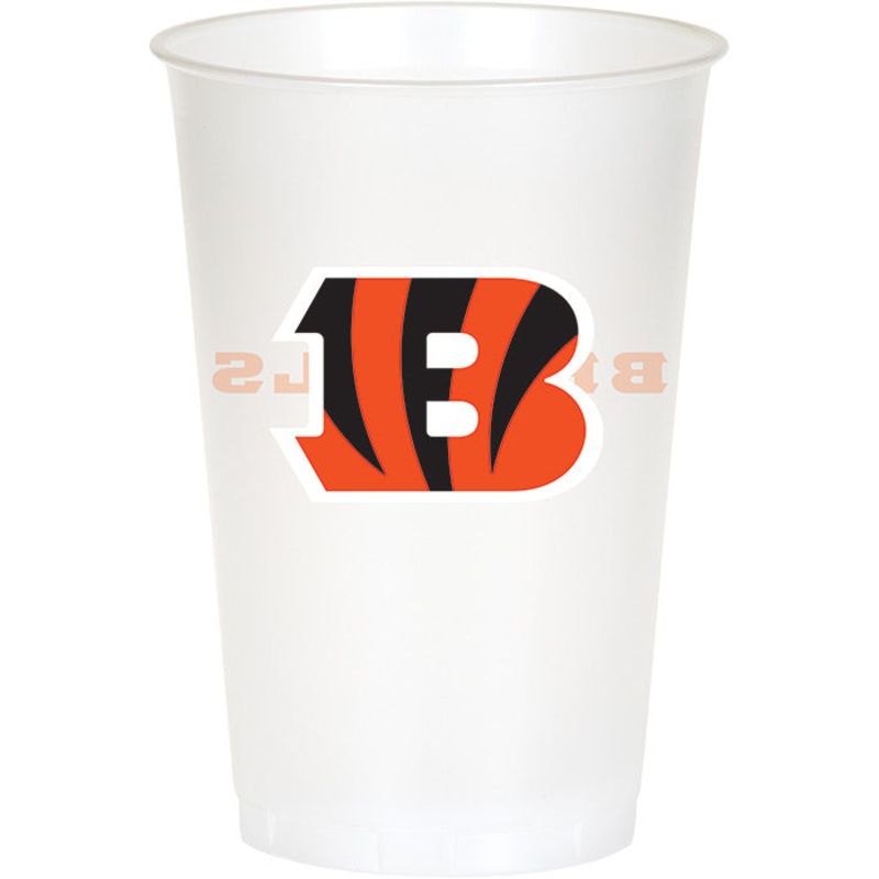 96 pc Bulk Cincinnati Bengals 20 oz Plastic Cups