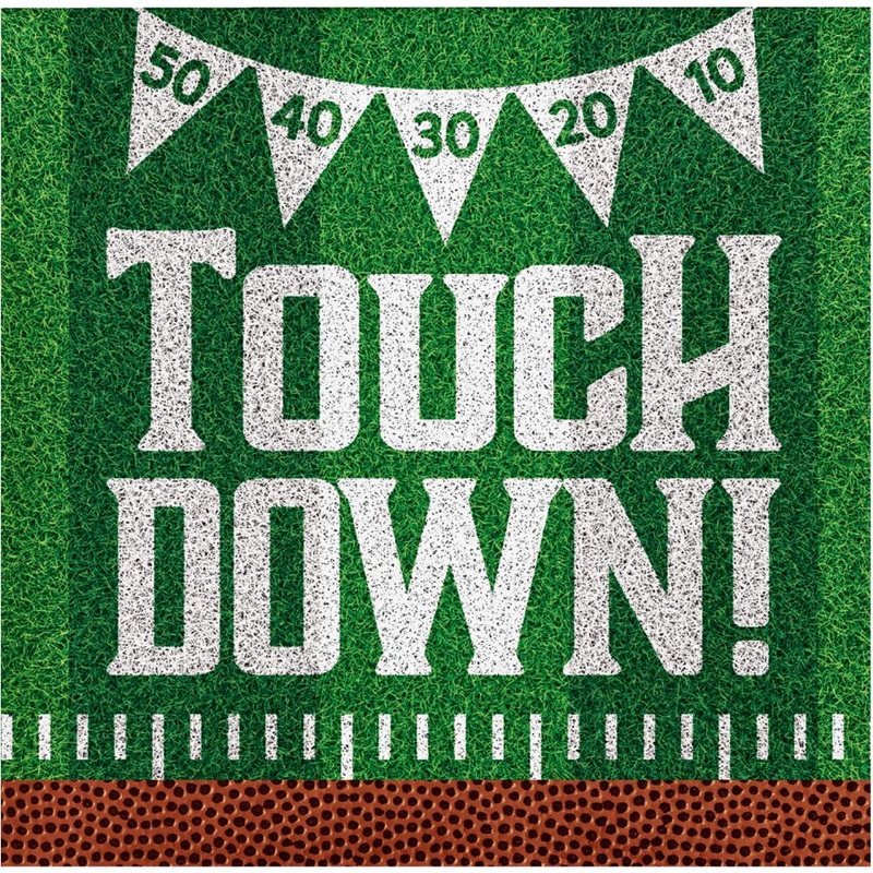 Tailgate Time Beverage Napkin (16/Pkg)
