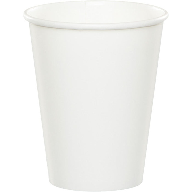 White Hot/Cold Paper Cups 9 Oz (24/Pkg)