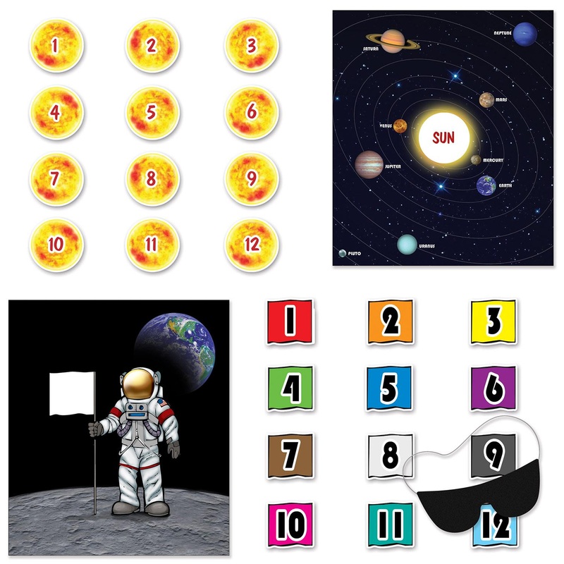 48 Pack Beistle Space Party Games