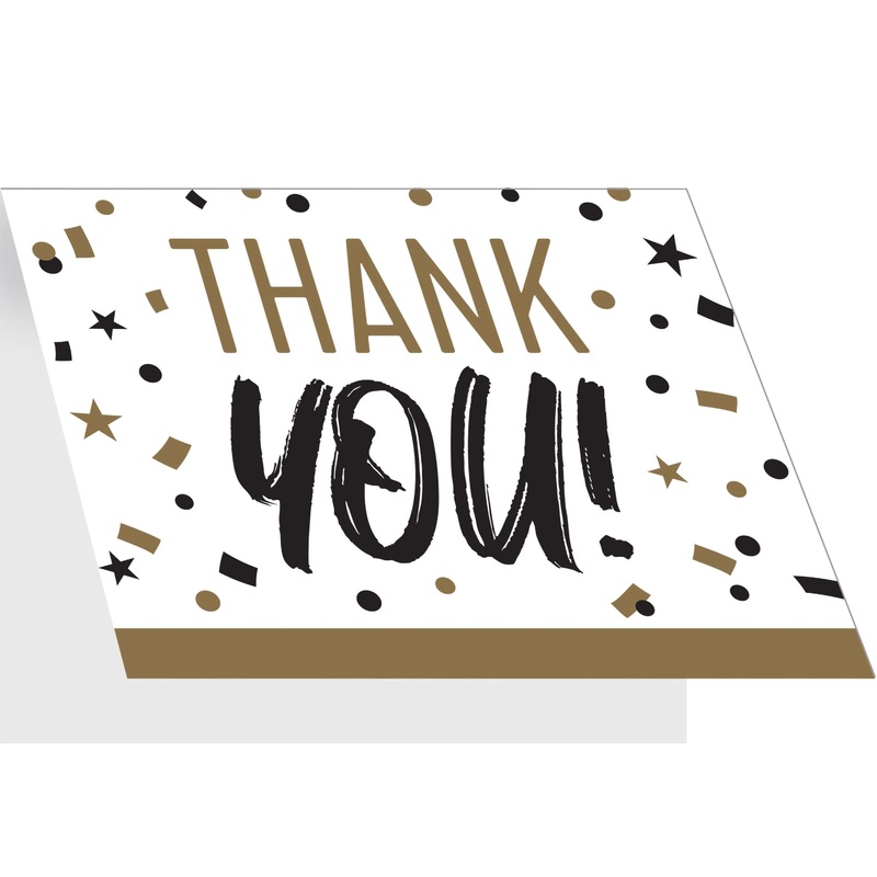 48 pc Bulk Golden Grad Thank You