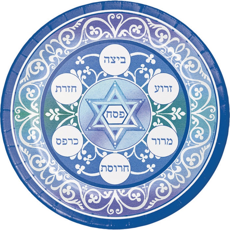 96 pc Bulk Pesach Dinner Plates