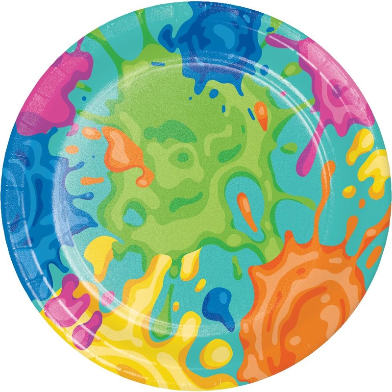 Splatter Luncheon Plate (8/Pkg)