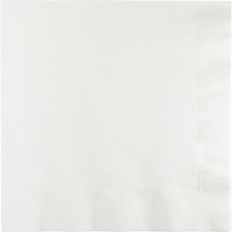 White Luncheon Napkin (20/Pkg)