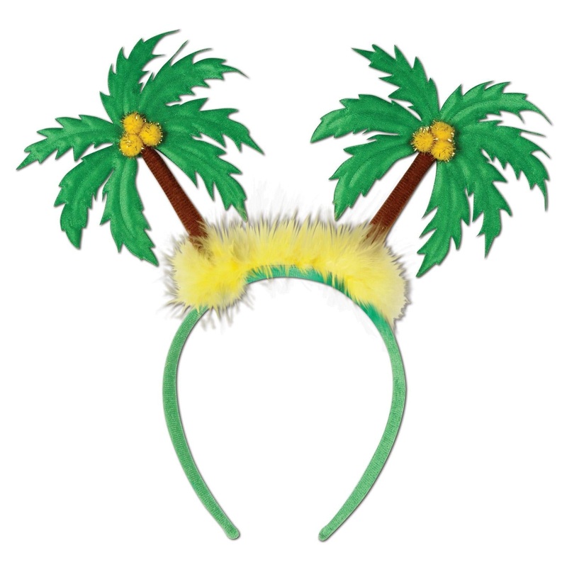 12 Pack Beistle Luau Party Palm Tree Boppers