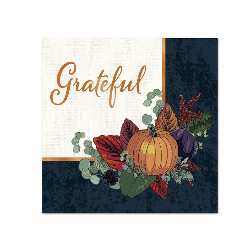 192 Pack Beistle Fall Thanksgiving Beverage Napkins