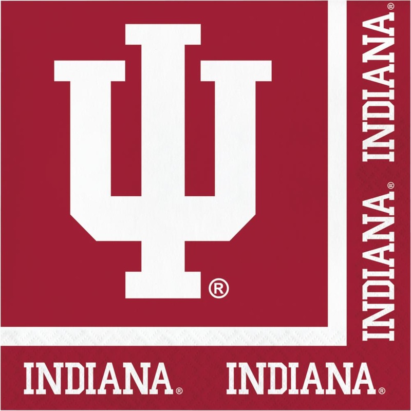 240 pc Bulk Indiana Hoosiers Luncheon Napkin