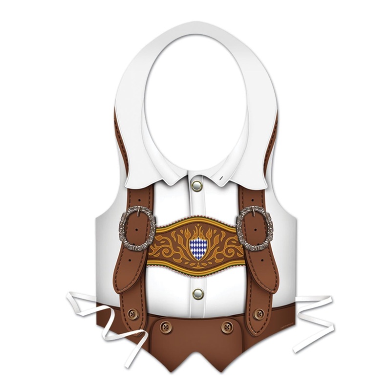 48 Pack Beistle Plastic Oktoberfest Vest