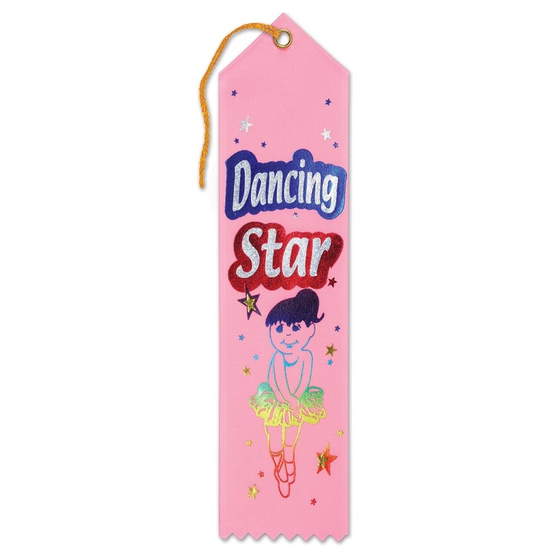 6 Pack Beistle Dancing Star Award Ribbon