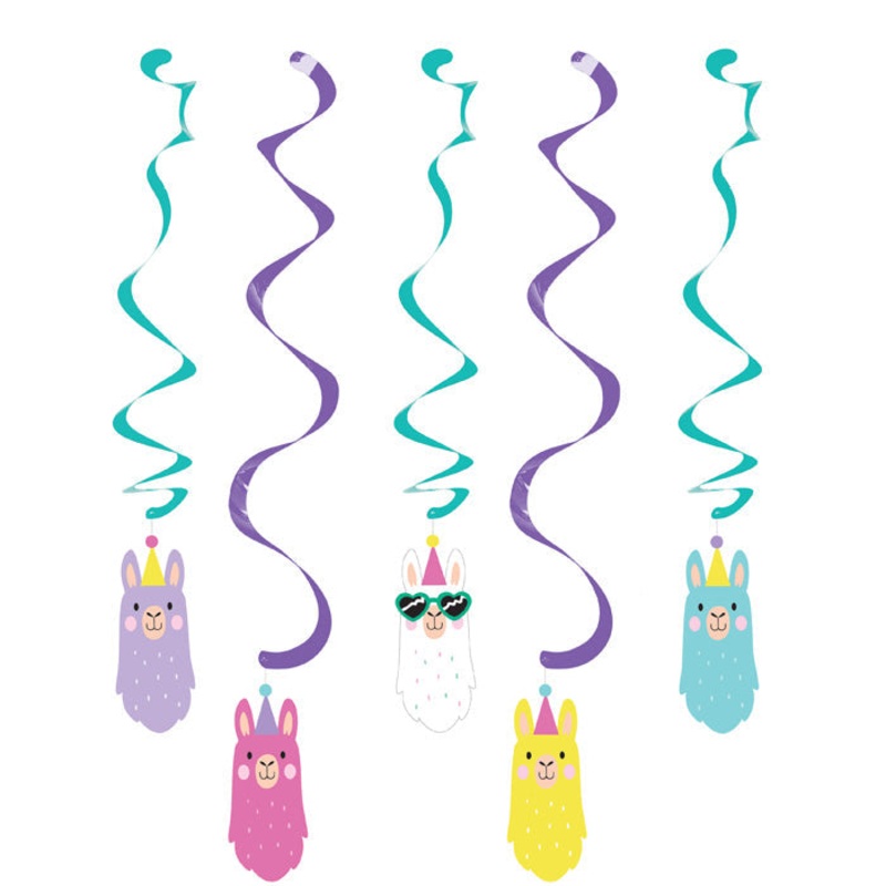 30 pc Bulk Llama Party Dizzy Danglers