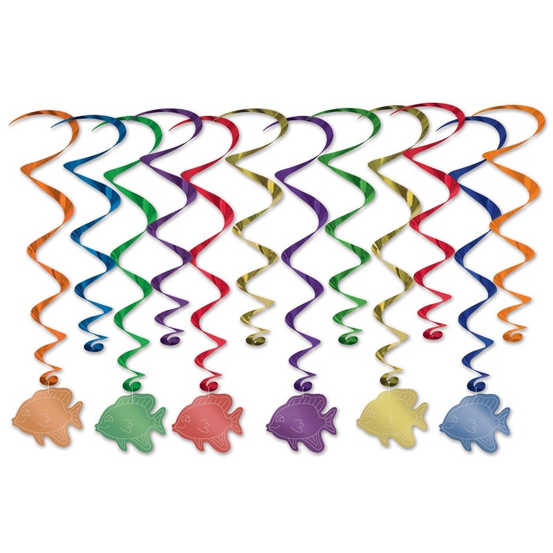 72 Pack Beistle Fish Party Whirls