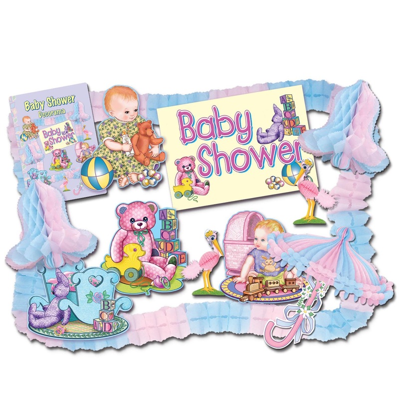 6 Pack Beistle Baby Shower Party Kit