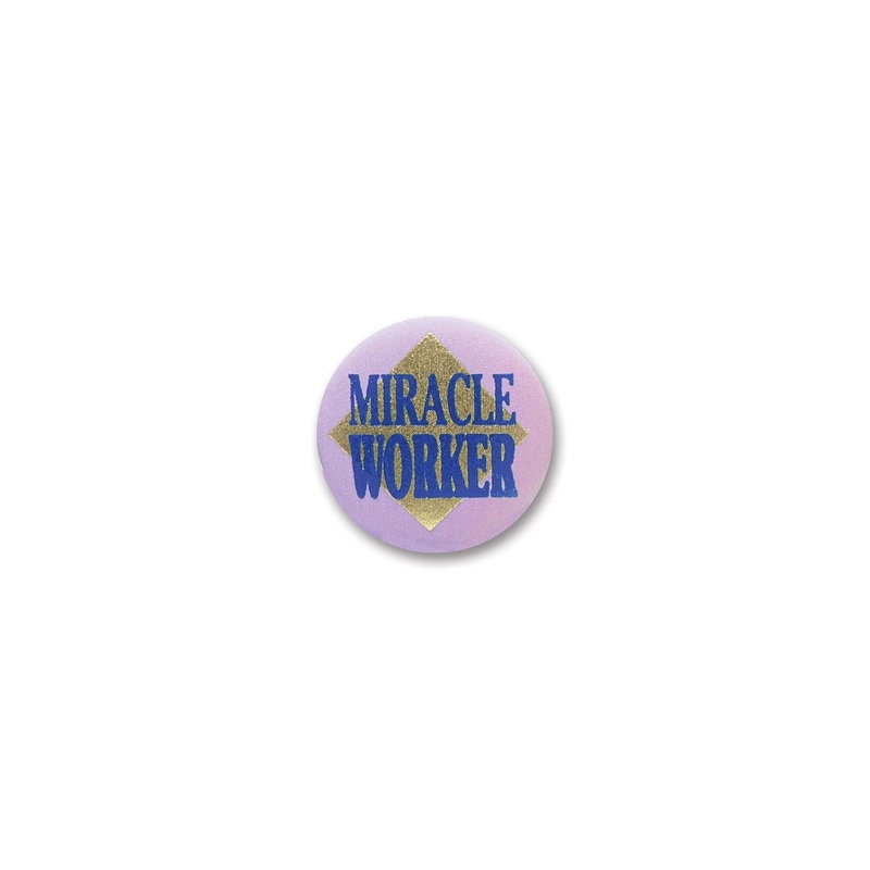 6 Pack Beistle Miracle Worker Satin Button
