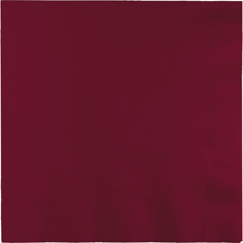 Burgundy Luncheon Napkin 3Ply (50/Pkg)