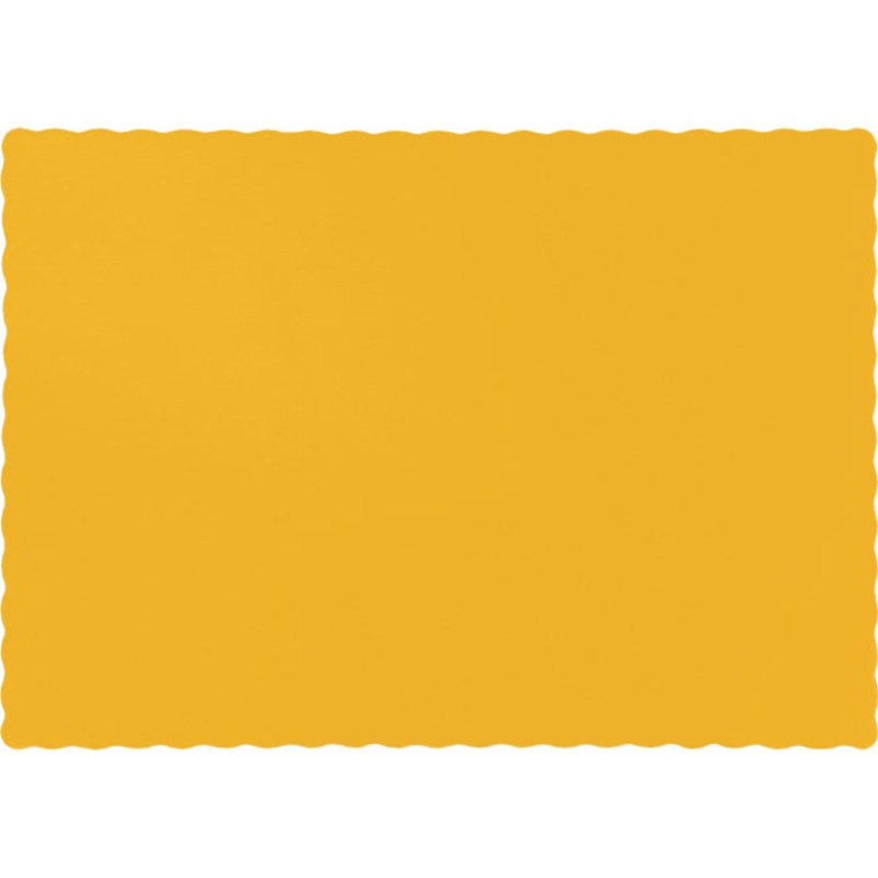School Bus Yellow Placemats (50/Pkg)